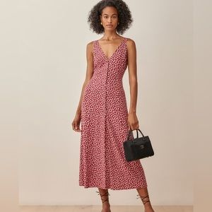 Reformation luke dress- kendie size 4, NWOT